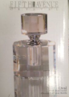 Fifth Avenue Crystal Perfume Bottle   Oval Beauty