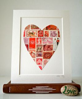 personalised postage stamp picture by the letteroom