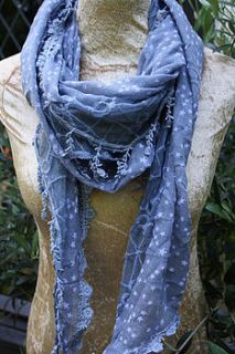 lacey star scarf by bella bazaar