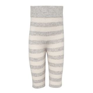baby's cashmere stripe pants by luxes