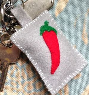 handmade keyring by the little lancashire smallholding