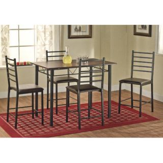 TMS Samara 5 Piece Counter Height Dining Set