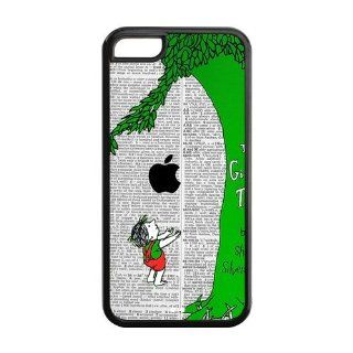 Cute Design The Giving Tree Illustration Snap On Iphone 5C Case,Best HD Apple Phone Case,Giving Tree Iphone Case Cell Phones & Accessories