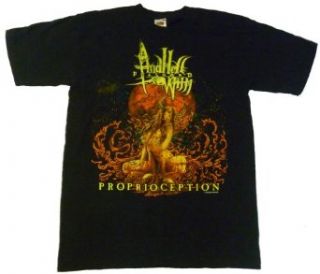 And Hell Followed With   Proprioception T shirt   Size Small Clothing