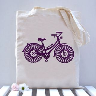 bike tote bag by snowdon design & craft