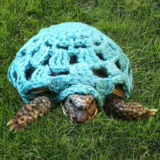 crocheted tortoise cape by twisted twee