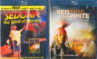 Sedona  The Spirit of Wonder Blu Ray , Red & White  Gone with the West Blu Ray  Marias River Massacre in Montana , Custer's Last Stand , Little Big Horn , Sitting Bull , Buffalo Bill   Native American Culture and History 2 Pack  Blu Ray Gift Se