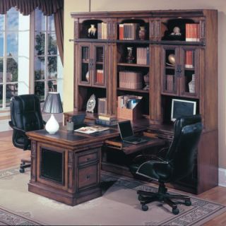 Parker House DaVinci L Shape Desk Office Suite