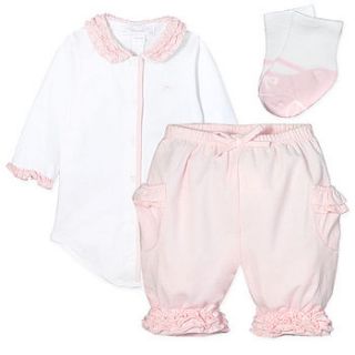 french design newborn baby girl gift set by chateau de sable