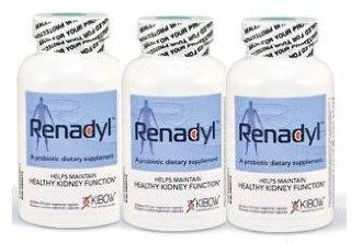 Renadyl (formerly named Kibow Biotics) for Kidney Health (THREE BOTTLES  THREE MONTH SUPPLY) Brand Kibow Biotech Health & Personal Care