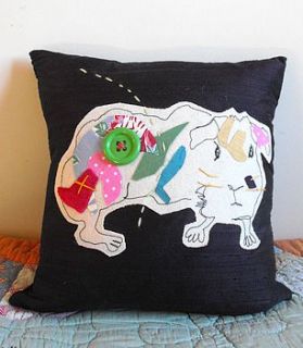 guinea pig cushion by rachel coleman designs