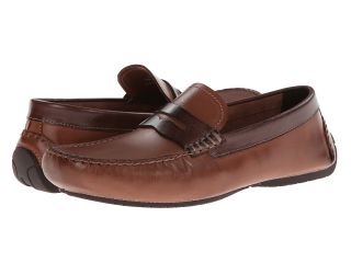Johnston & Murphy Cowan Penny Mens Slip on Shoes (Brown)