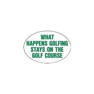 Knockout 5021 'What Happens Golfing, Stays on the Golf Course' Hitch Cover Automotive