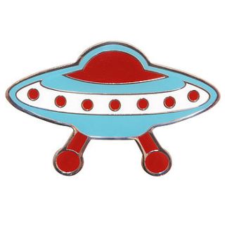 dollydagger flying saucer brooch by dollydagger