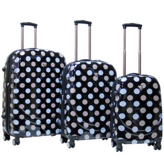 CalPak Montego Bay ABS Hardcase 3 Piece 4 Wheels Luggage Set
