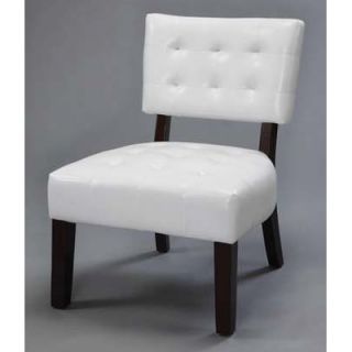 Wildon Home ® Modern Vinyl Slipper Chair 2046 Color White