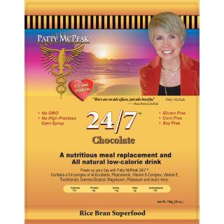 (3pks) NanaCea 24/7 (Chocolate) Rice Patty   Heart Healthy Meal Replacement (30 Serv) Health & Personal Care