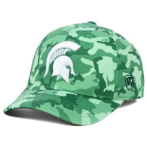 Michigan State Spartans Top of the World NCAA Gulf Camo One Fit Cap