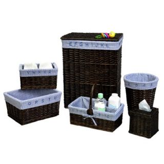 Babys Learn and Store 6 pc. Hamper Set Blue