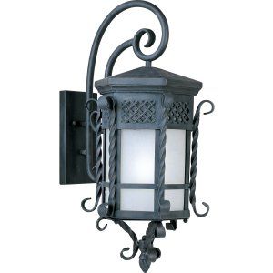 Maxim MAX 86325FSCF Country Forge Scottsdale EE 1 Light Outdoor Wall Lantern