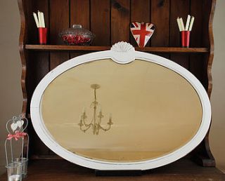 antique art deco mirror by pippin & tog