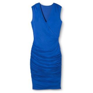 Mossimo Womens Cross Over Dress   Parrish Blue S