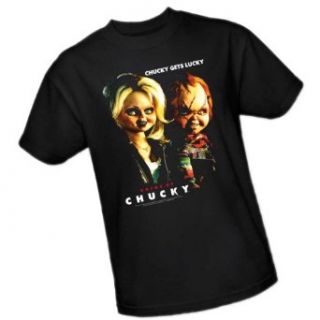 "Chucky Gets Lucky"    Bride of Chucky Adult T Shirt, XXX Large Clothing