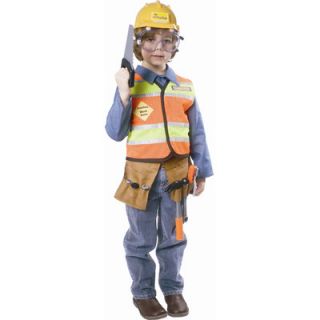 Dress Up America Construction Worker Childrens Costume