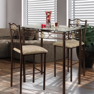 Piece Counter Height Pub Table Set