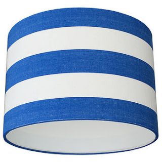 elberry deckchair stripe lampshade by quirk