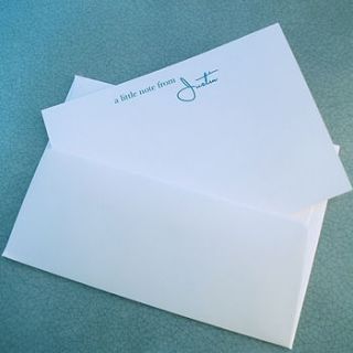 personalised little note postcards by write notes