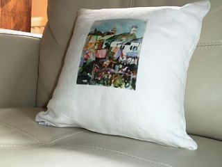 coastal cushion cover by kaidy lewis