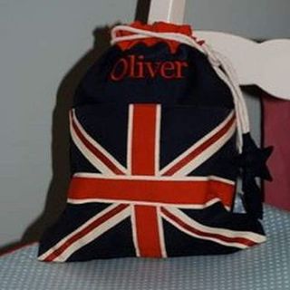 union jack wash bag by cambric and cream ltd