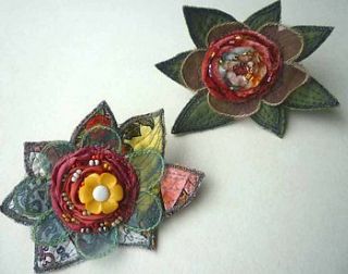 twin mini brooches by ewa morawski textiles