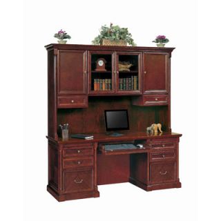 Absolute Office Birmingham Kneespace Credenza with Center Drawer
