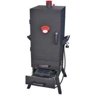 Dyna Glo Double Door Vertical Charcoal Smoker with Adjustable Cook