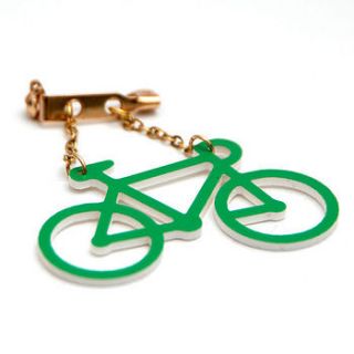 bicycle brooch by colloco homeware and gifts