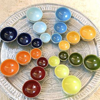 individual bright moroccan bowl by skoura