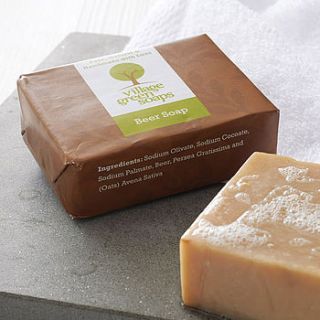 beer soap by village green soaps