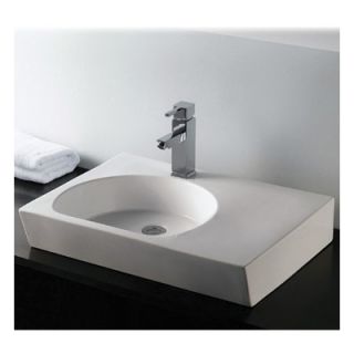 Whitehaus Collection Isabella Rectangular Bathroom Sink with