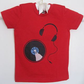 music dj t shirt or bodysuit personalised by flaming imp
