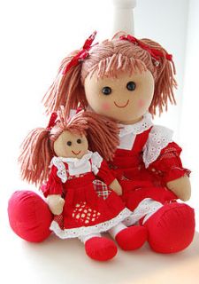 mommy and baby ragdolls by lola smith designs