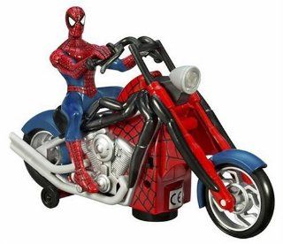 Spider Man Origins Bump n Go Spider Man Chopper Toys & Games
