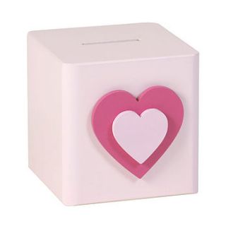 heart money box by pitter patter products