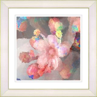 Studio Works Modern Pastel Pearl Flower Framed Fine Art Giclee Print