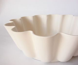 ceramic jelly mould dish by lauren denney