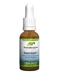 Native Remedies   Gout Gone 2 ounce Health & Personal Care