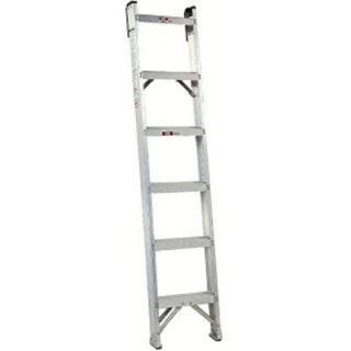 Louisville Ladder 566 Four Foot Folding Aluminum Euro Platform Ladder