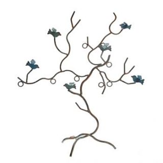 blue birds jewellery tree also in cream by not a jewellery box