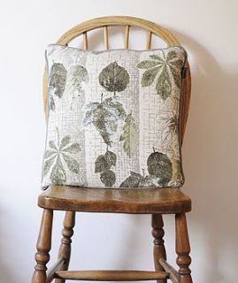 fern cushion by lula handmade